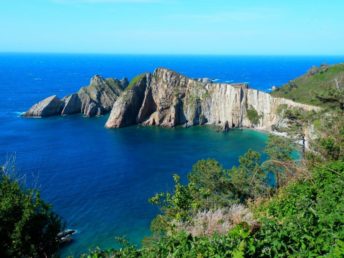 La Nana Del Mar / The Lullaby Of The Sea On Old Harbour Apartment Cudillero Bagian luar foto