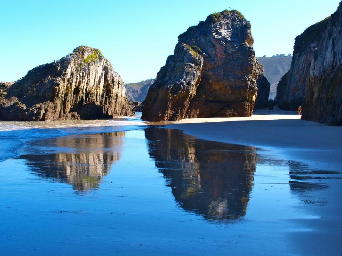La Nana Del Mar / The Lullaby Of The Sea On Old Harbour Apartment Cudillero Bagian luar foto